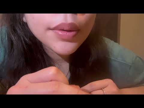 ASMR girl who always bites her pen in class asks for help/copies you (w/pen biting + mouth sounds) 📝