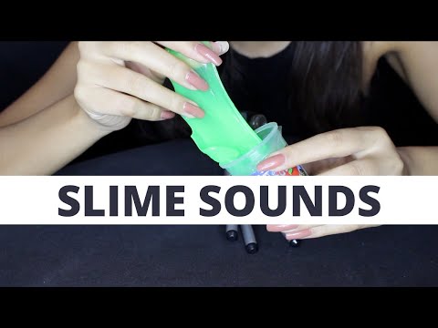 ASMR SLIME SOUNDS (NO TALKING)