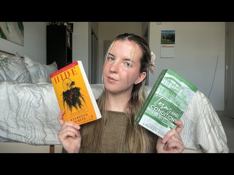 ASMR Book Review | March Book Club (Book Tapping and Whispering)