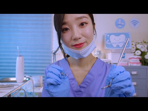 Dentist Teeth Checkup & Cleaning😄 ASMR