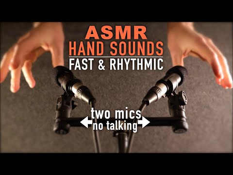 ASMR Hand Sounds | Fast & Rhythmic | No Talking