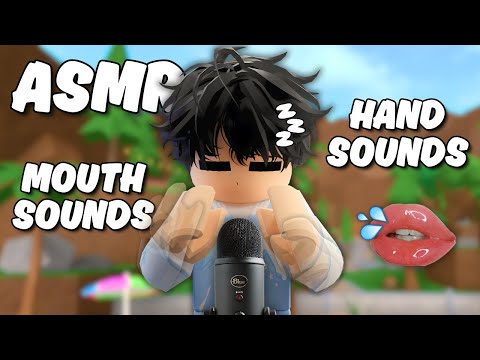 Roblox ASMR to put you to SLEEP! (hand sounds and mouth sounds) 👄💤