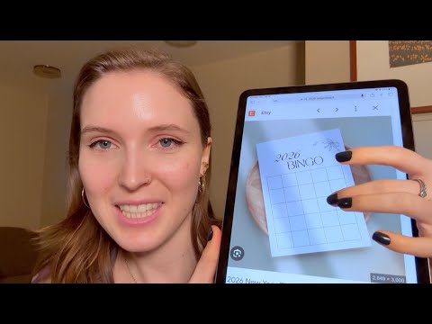 ASMR Gentle Life Coach Helps You Plan Your Year (no pressure, typing, soft-spoken)
