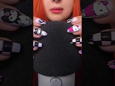 ASMR Brain Melting Mic Scratching 🧡 #SHORTS #asmr 19 de febrero de 2026