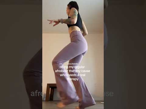 doing my afrobeat therapy
