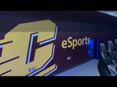 ASMR Tapping Around Esports Room