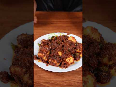 🔥 ASMR Prawns Ghee Roast | Mangalorean Style | Satisfying Cooking Sounds #shorts #asmr