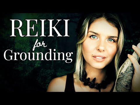 ASMR Reiki For Grounding/Plucking Negative Energy/Reiki Master Centering Session with Crystals, Sage