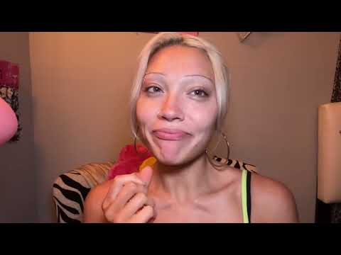 ASMR Lollipop eating 🍭 (up close, mouth sounds)