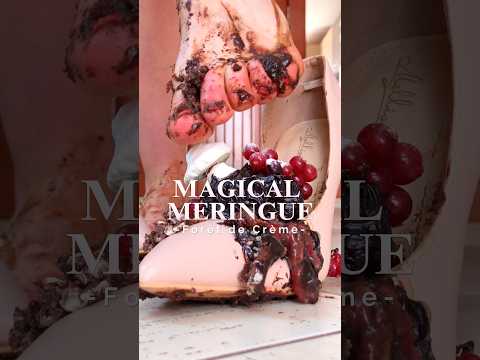 Pea's Bare Feet Crushing Food in High Heels! Oddly Satisfying ASMR