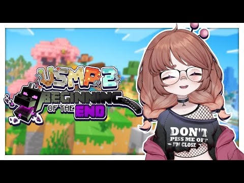 Beating the enderdragon together!