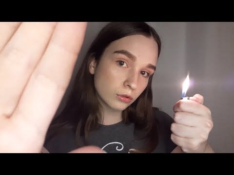 ASMR - CORTANDO SUAS ENERGIAS NEGATIVAS NO ESCURO