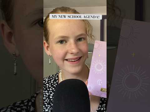 mijn nieuwe school agenda :) #asmr #shorts #foryou