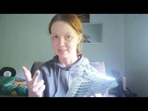 ASMR Suomi - Ostosten esittelyä, korutarviketilaus, kirppari & kirjaston saa ottaa -osasto