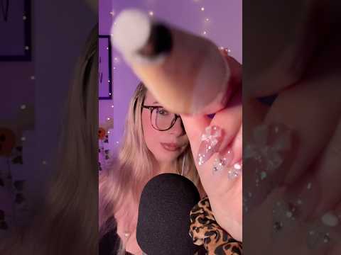 ASMR drawing on your face ✏️ #asmrpersonalattention #asmrdrawing