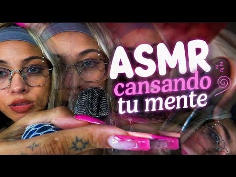 ASMR esto va a cansar tu mente ...😵‍💫 efecto hipnótico para dormir