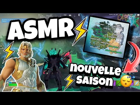 ASMR Français • Je Découvre la NOUVELLE SAISON  sur FORTNITE 😴💤 (incroyable 😍)
