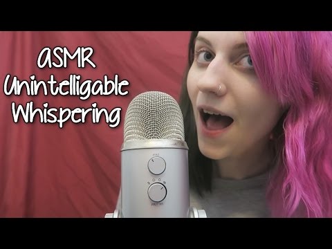 [BINAURAL ASMR] Unintelligable Whispering