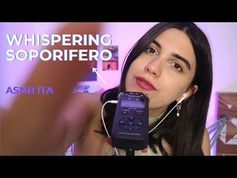 ASMR ITA | CHIACCHIERE IN WHISPERING SUPER RILASSANTI!