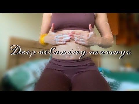 The best hand and foot massage with foam ASMR