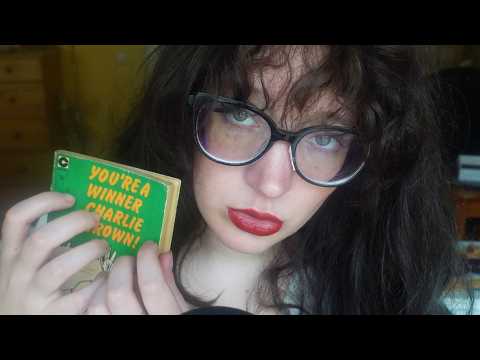 Fast and aggressive mouth sounds and tapping random objects ASMR