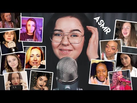 ASMR Imiterar Andra ASMR YOUTUBERS!