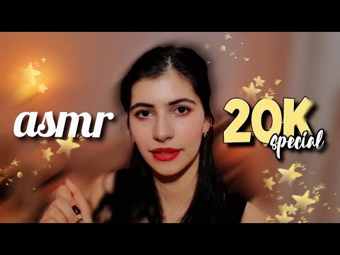 ASMR po polsku ZADAJĘ CI PYTANIA & more 20k special 💫