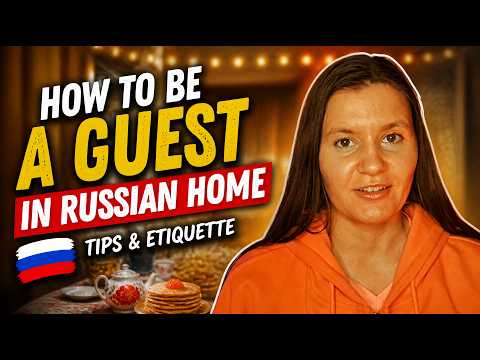 ASMR Tell you about Russia with Russian accent. Russian Hospitality Rules.