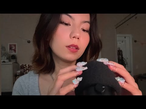 ASMR DEEP Mic SCRATCHING (slow, no talking)