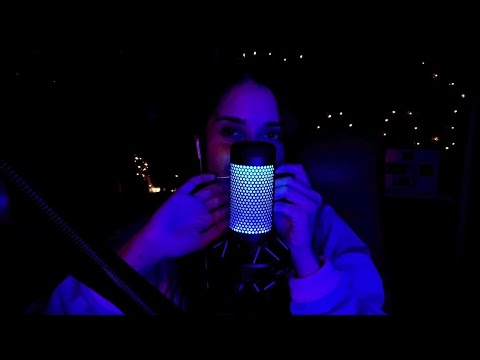 ASMR Inaudible Singing ☁️ Tapping ☁️Face triggers ~ Lip Plumping Trigger
