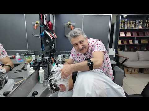 Turkish Barber Experience 🇹🇷 | Ultimate Relaxing ASMR Massage & Foam Therapy