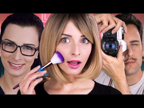 ASMR Photo Shooting & Make Up 💘 ASMR Match Making Roleplay Part 3 feat. @ASMRwithDavid