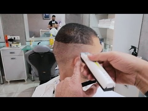 ASMR Turkish Barber POV skin fade haircut / perfect sleep therapy