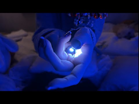 ASMR with my dog| Visual triggers, layered sounds, light triggers|inaudible whispers for sleep