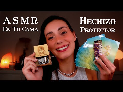 ASMR PROTECTOR EN TU CAMITA ❤️💤 HASTA QUE TE DUERMAS 🧸 Cozy Roleplay Español 🤍 Atención Personal