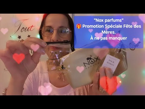  Asmr. Unboxing "Nox parfums offre spéciale Fête des Mères"🎁❤️ renseignements en description. 