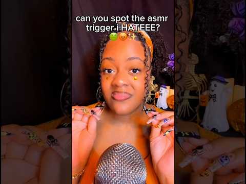 can you spot the ASMR trigger i HATE??? 🤢😡✨ #asmr #shorts