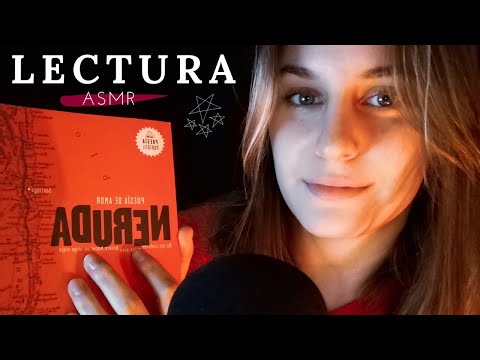 ASMR LEYENDO POESÍA (Susurros, Mouth Sounds y mucho más) | Montaña ASMR Español 💤📖