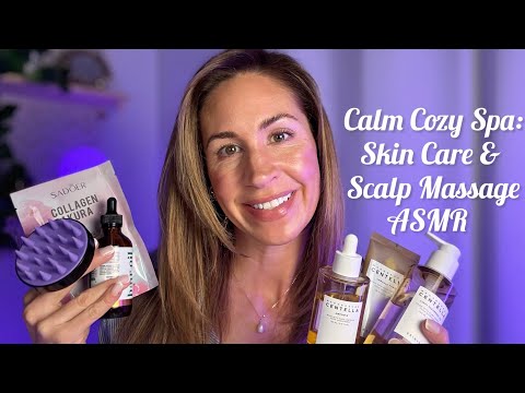 ASMR | Calm Cozy Spa [Full skincare & Scalp Treatment 🧖🏼‍♀️✨]