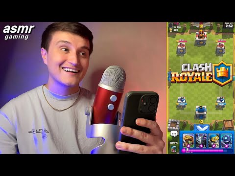 ASMR | Clash Royale Gameplay 👑💤 (but im not very good) 