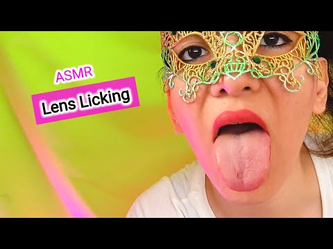 ASMR | No Talking, Fast & Aggressive Lens Licking | ASMR Foggy Lens Licking for Tingle