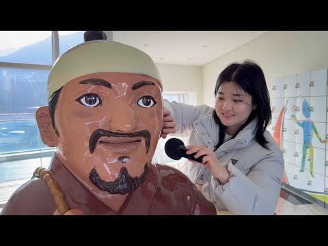 ASMR AT Ginseng character 👨‍🦱😶‍🌫️(public) / 100+ tapping, scratching 👻