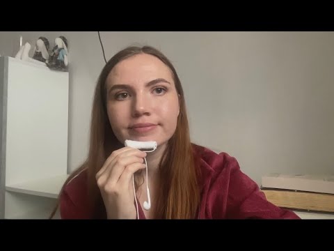 АСМР ASMR 🥰 близкие медленные звуки рта на микро от айфона ✨ mouth sounds ✨