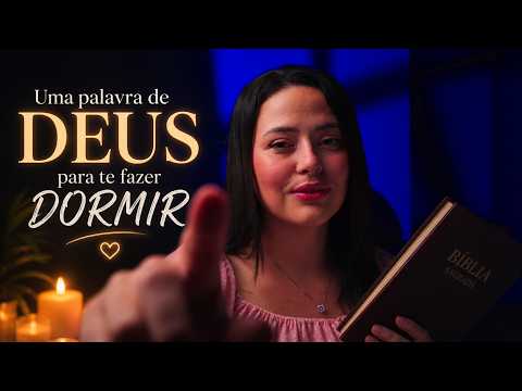 ASMR CRISTÃO - Uma palavra de DEUS para te fazer DORMIR