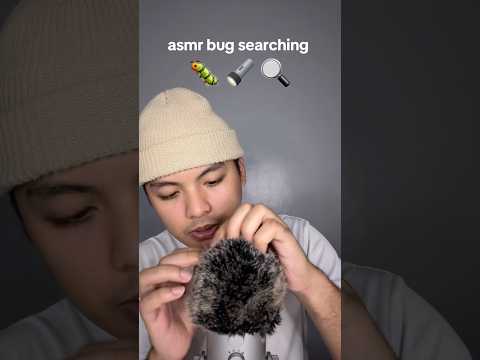 bug searching + mouth sounds #asmr #bugs #asmrvideo