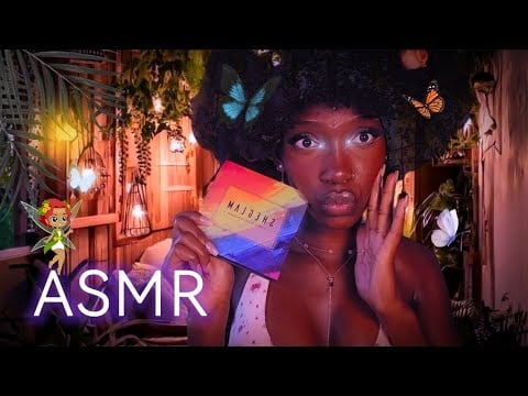 ASMR magical Fairy Roleplay 🧚🏾‍♀️✨ in French (Whispers, Mouth Sounds & Tingles)"
