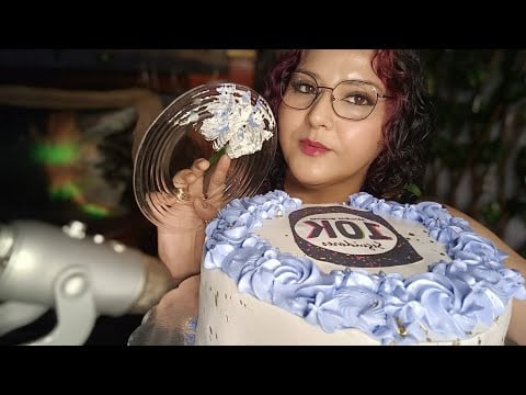 ASMR betún en plato transparente 
