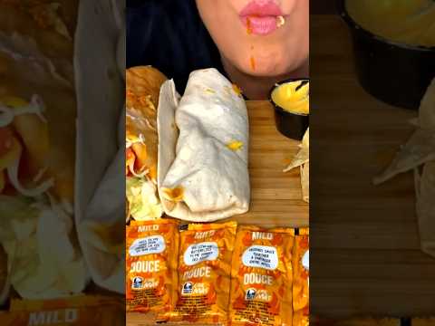 Taco Bell Tacos #shorts #asmr #eatingshow #tacobell