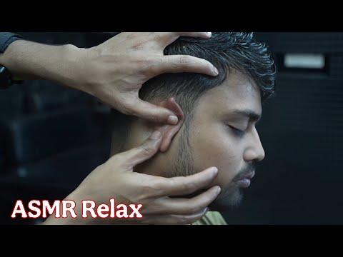 Indian Barber Ear & Head Massage ASMR: Tingles & Total Stress Relief #tapping #scratching #asmr
