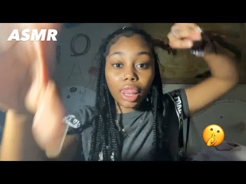 ASMR| ASMR Up Close Hand Movements, Finger Fluttering & Shushing🤫 + Tingles